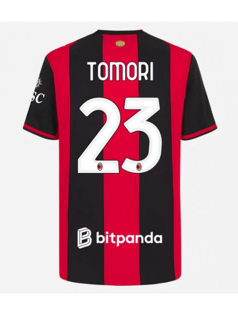 AC Milan Fikayo Tomori #23 Replika Hemmakläder 2026-27 Kortärmad AC Milan Fikayo Tomori #23 Replika Hemmakläder 2026-27 Kortärmad